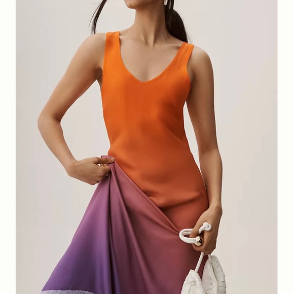 Anthropologie by Delfi collective ombré finge dress - Picture 2 of 9